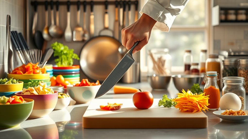 organized efficient consistent cooking