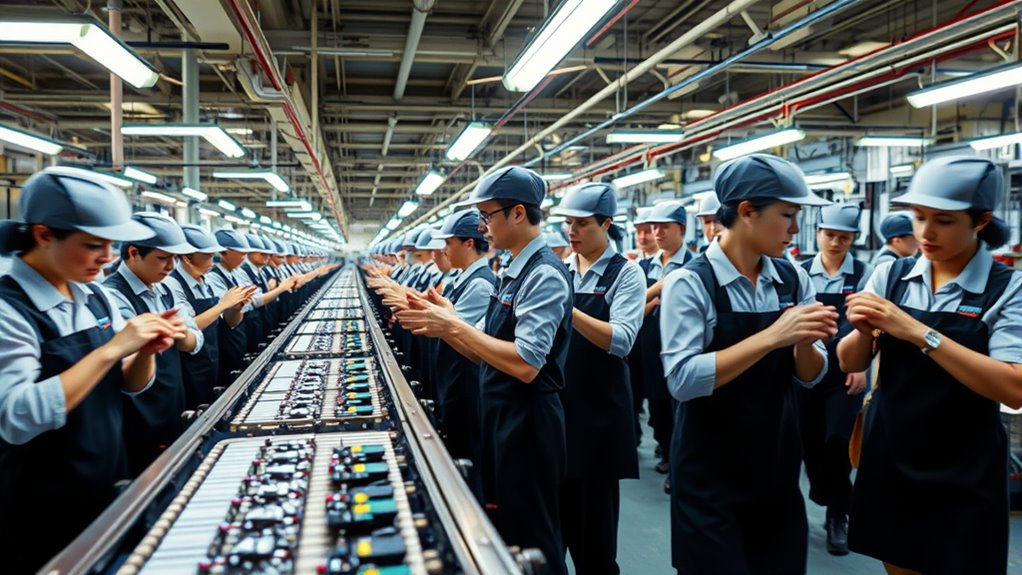 origins of industrial efficiency