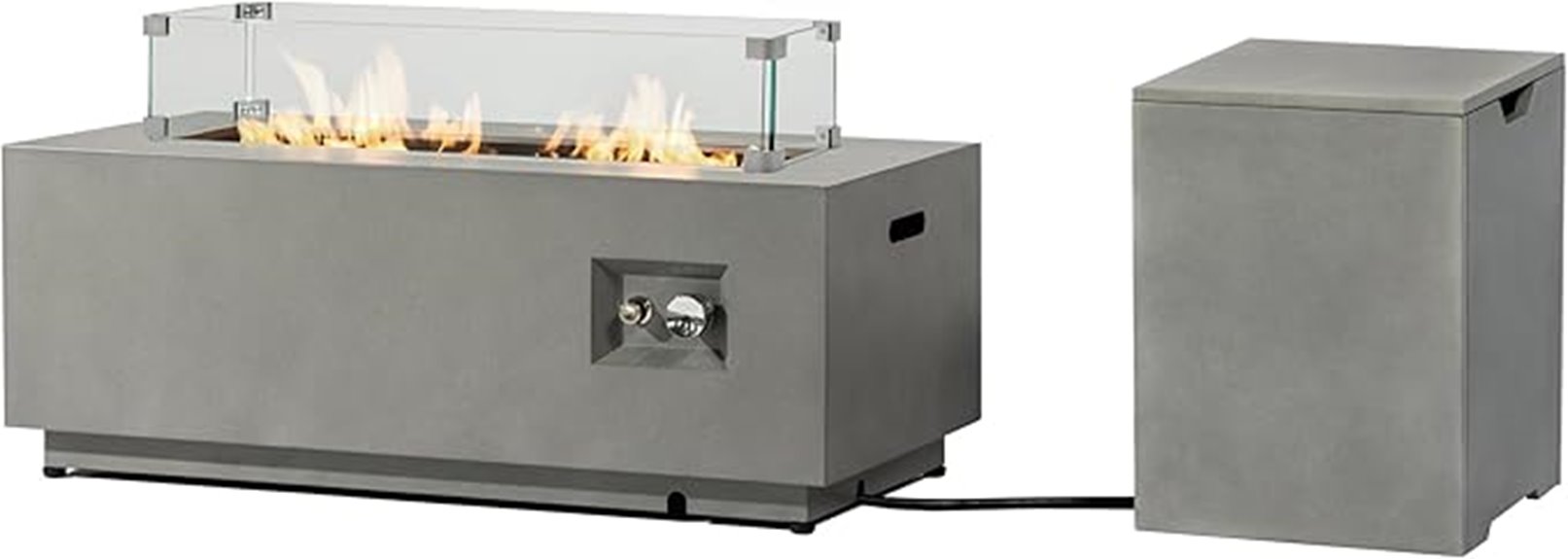 outdoor propane fire pit