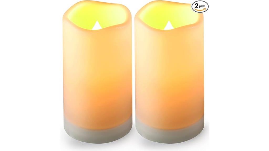 outdoor waterproof led candles