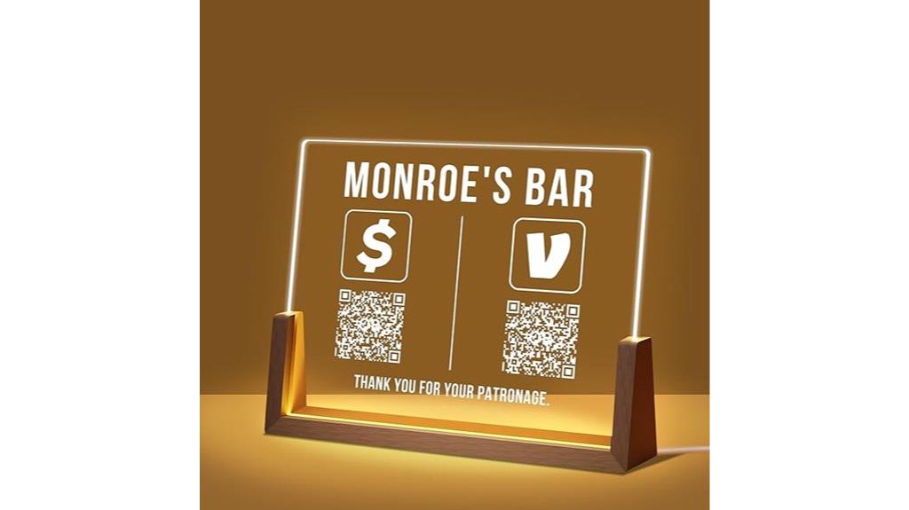 personalized qr sign