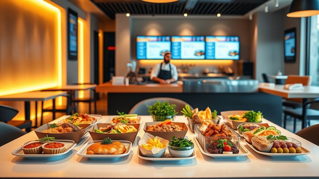 personalized sustainable automated dining
