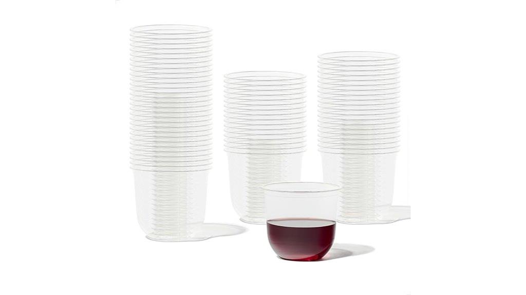 plant based clear cold cups