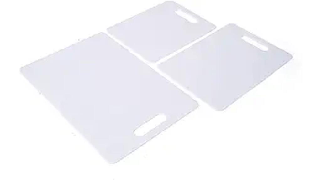 plastic cutting board set