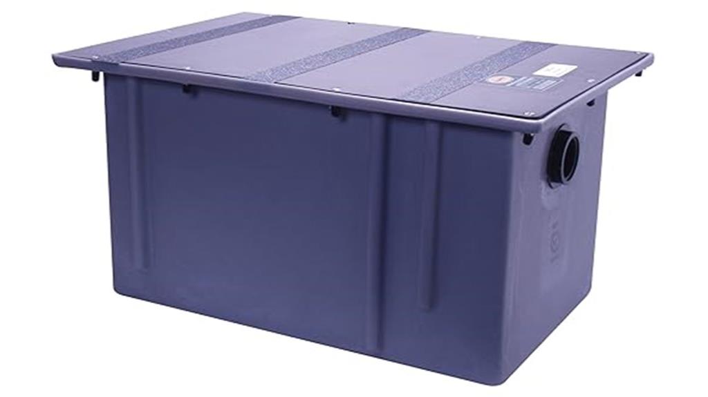 polyethylene grease trap