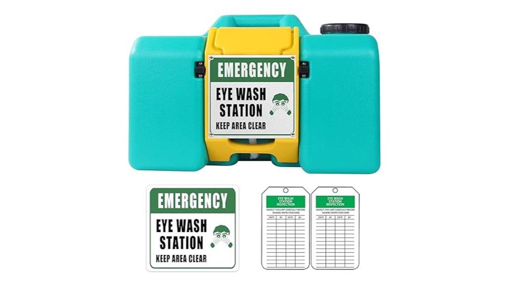 portable 8 gallon osha eyewash