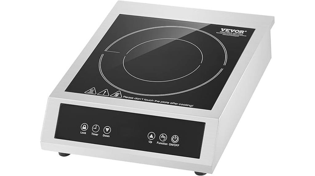 portable commercial induction cooktop