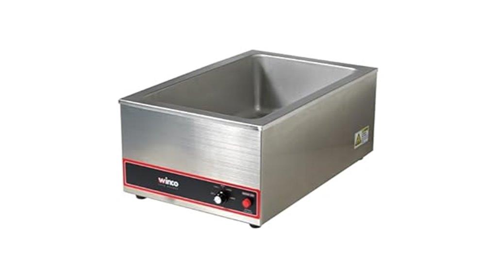 portable commercial steam warmer
