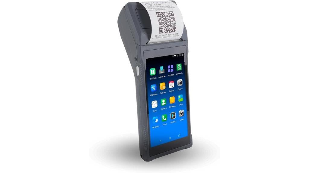 pos pda with thermal printer