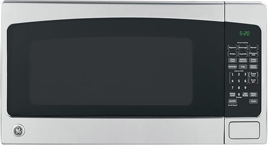 powerful microwave with safety