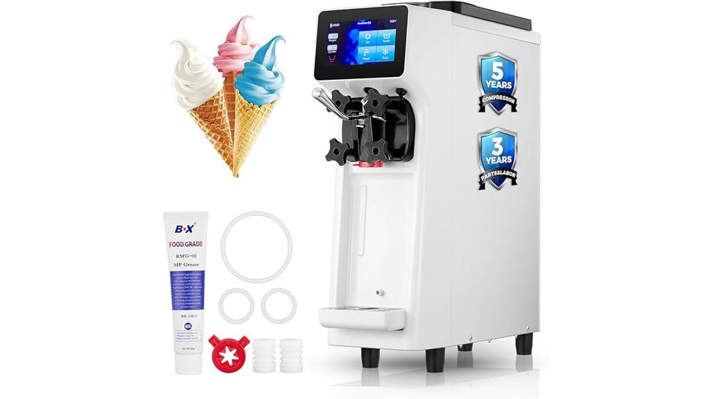 powerful soft serve machine