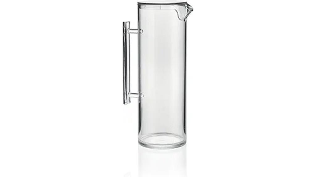 premium 1 7l plastic pitcher