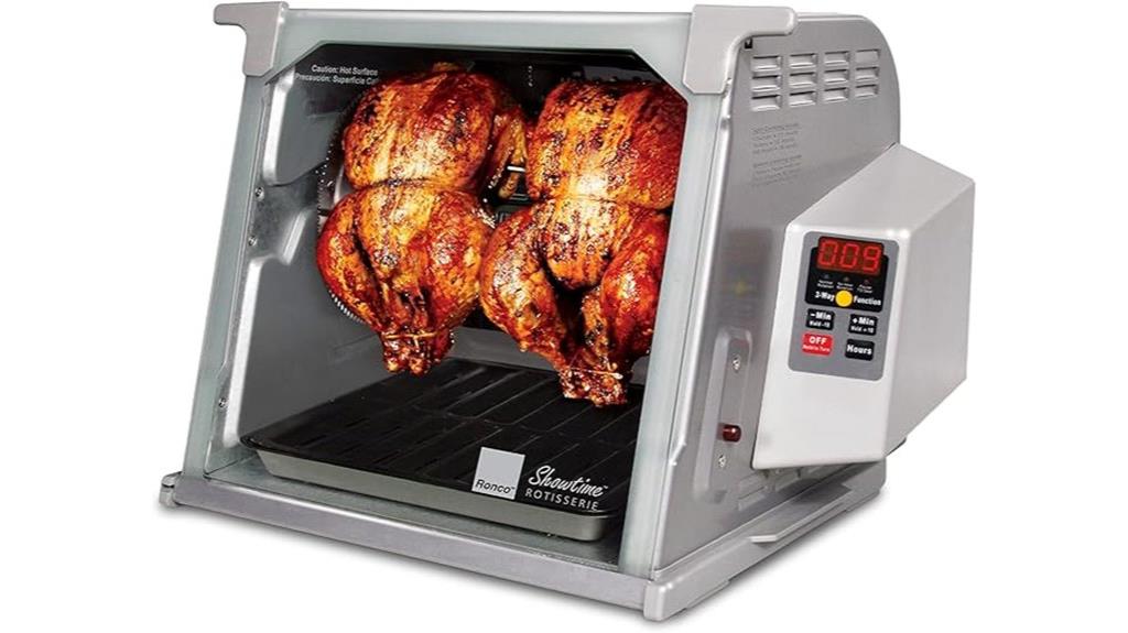 premium rotisserie bbq oven
