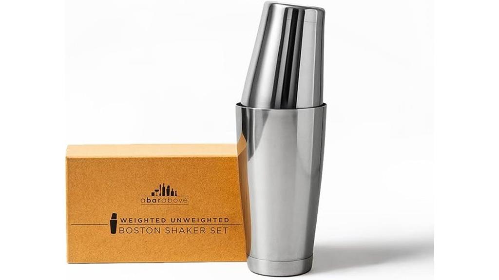 premium stainless steel shaker