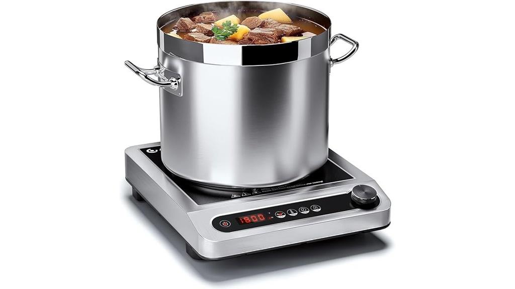 professional 1800w induction stove