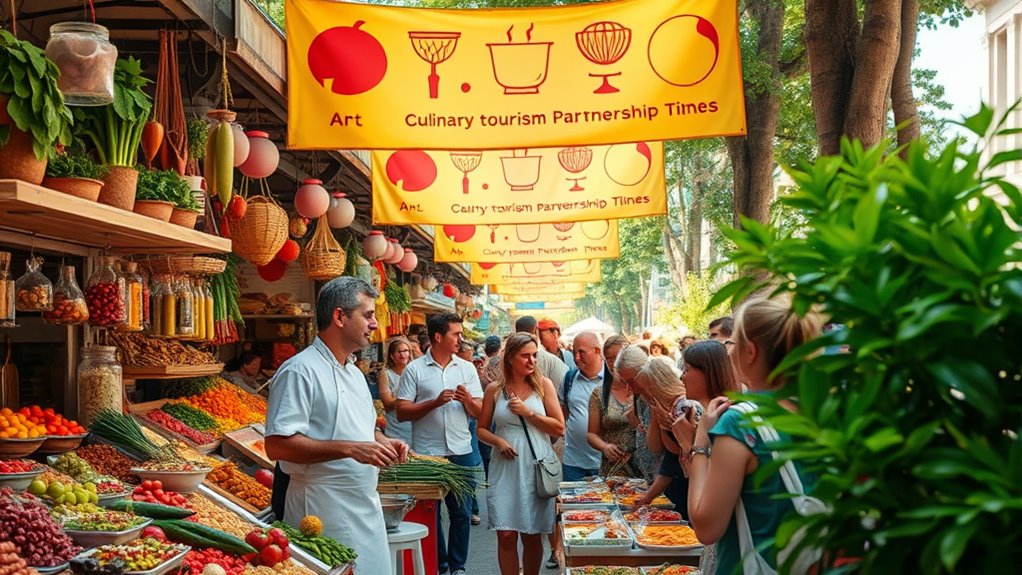 promote local culinary events