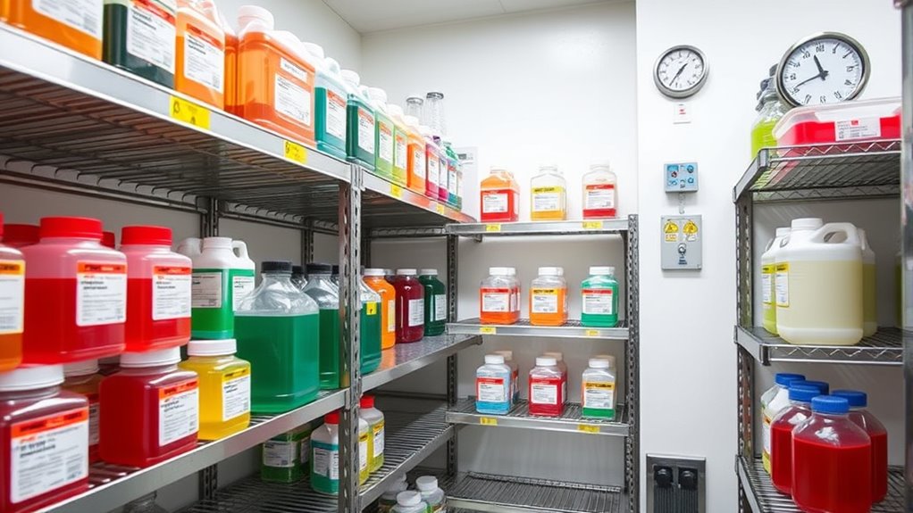 proper food chemical storage
