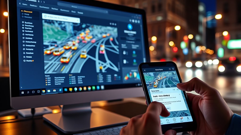 real time tracking and updates