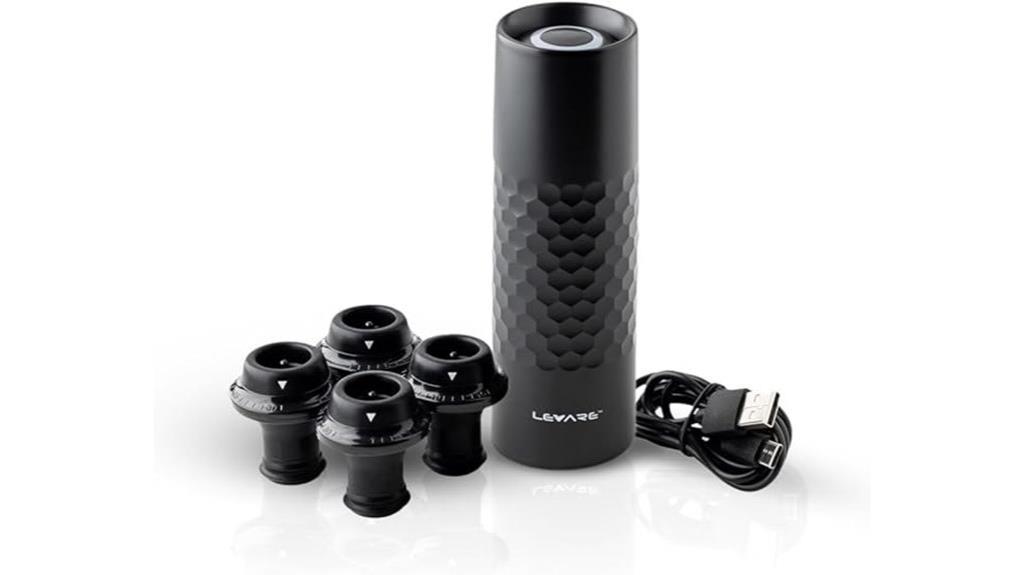 rechargeable wine preservation kit