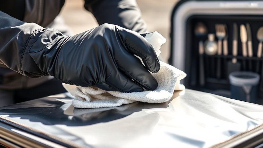 regular equipment cleaning protocol