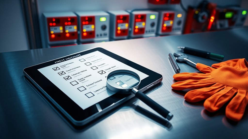 regular fire safety checks