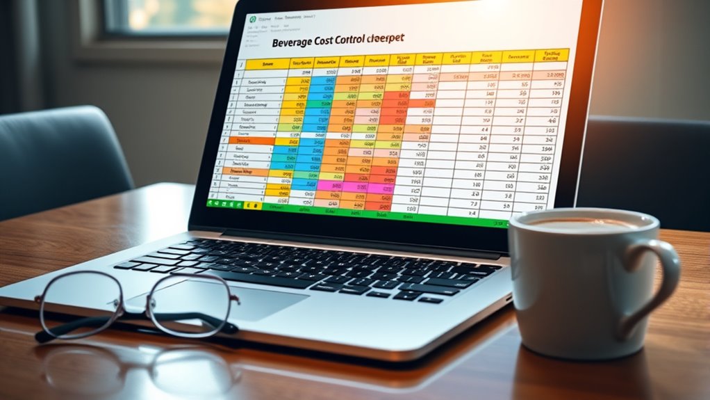 regular spreadsheet updates ensure accuracy