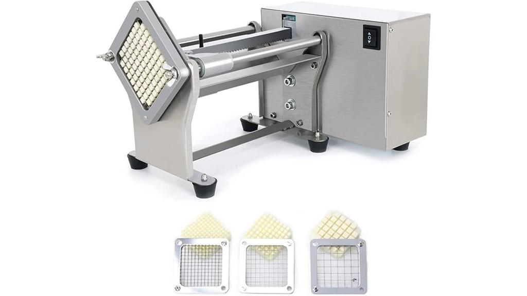 replaceable blade french fry cutter