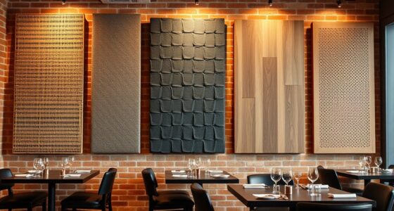 restaurant acoustic wall panels