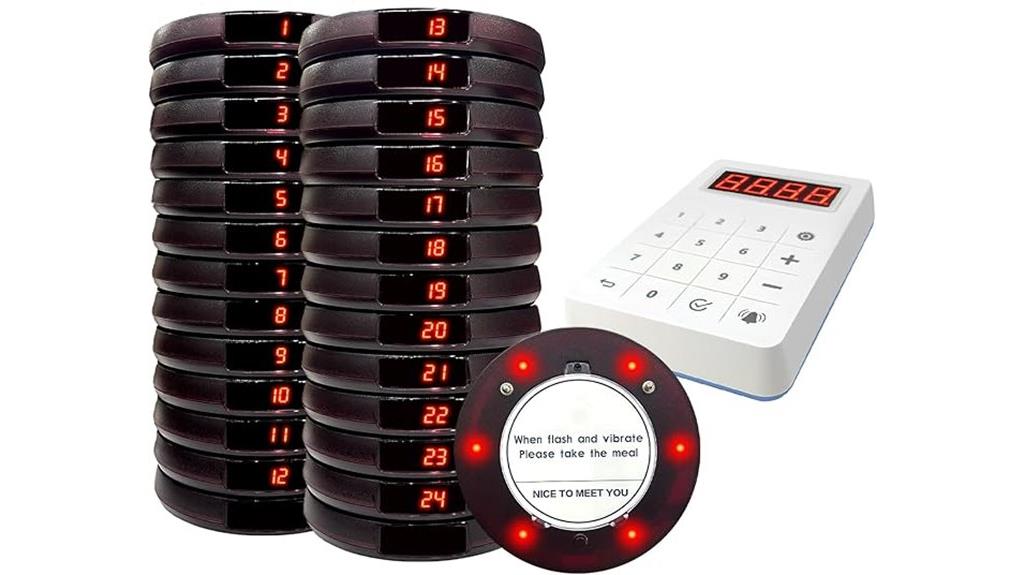 restaurant pager buzzer system