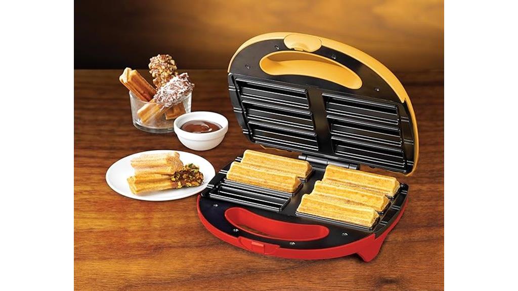 retro taco churro machine