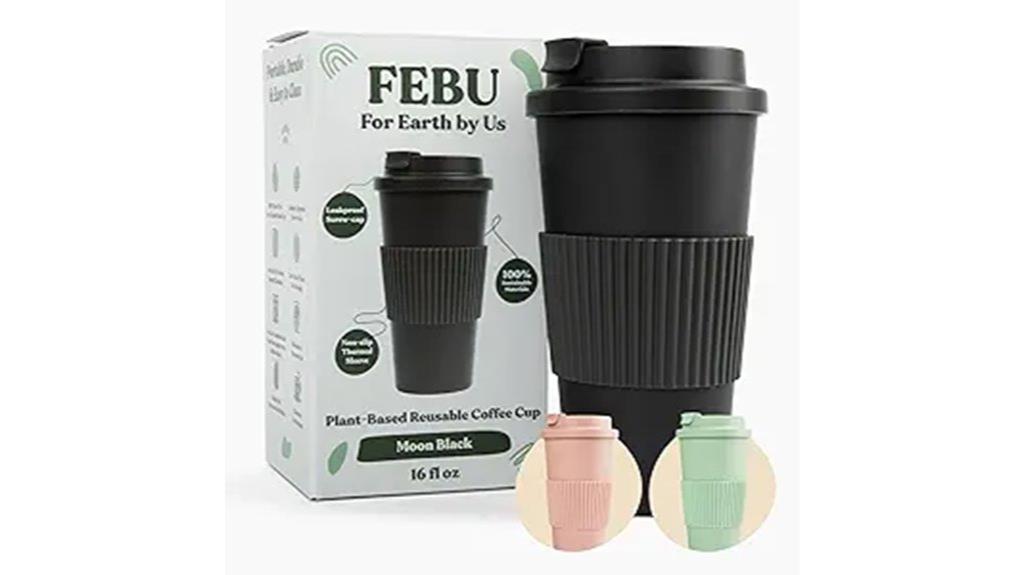 reusable 16oz bamboo cup
