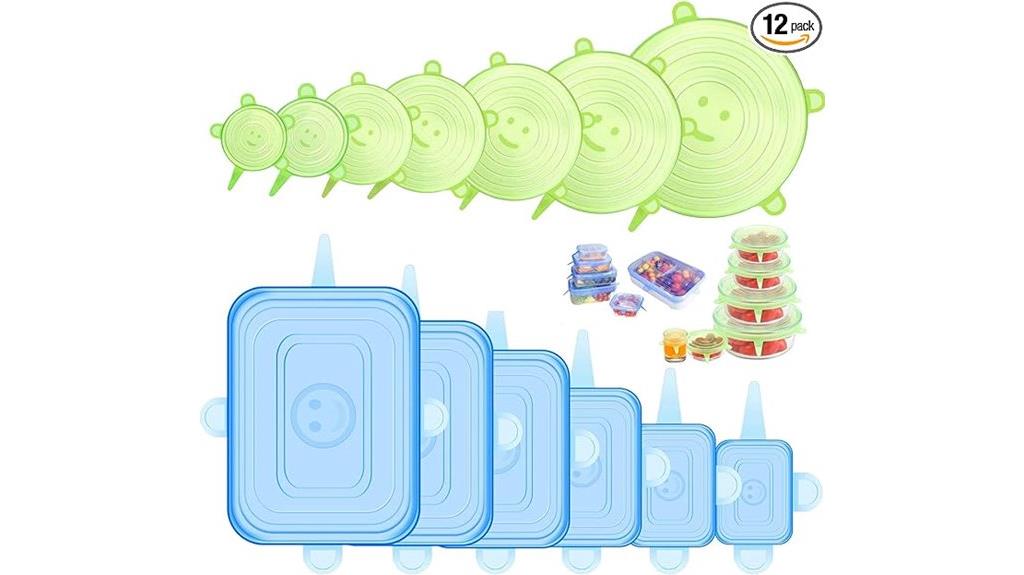 reusable silicone bowl covers