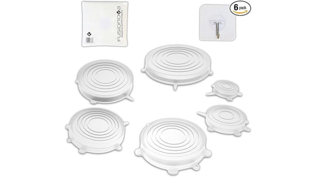 reusable silicone food covers