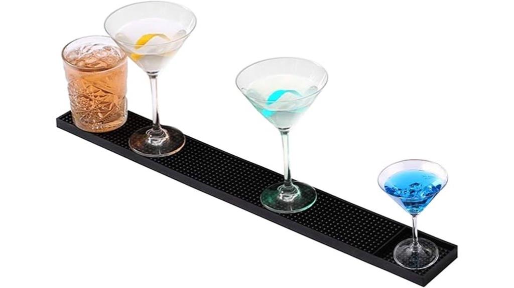 rubber spill mat for bars