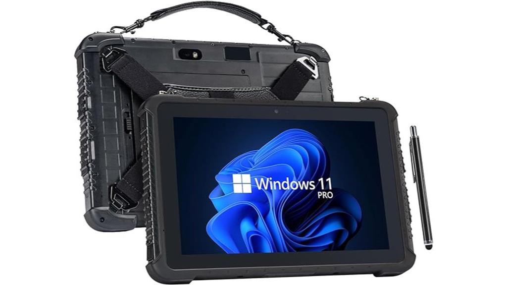 rugged 10 1 inch windows tablet