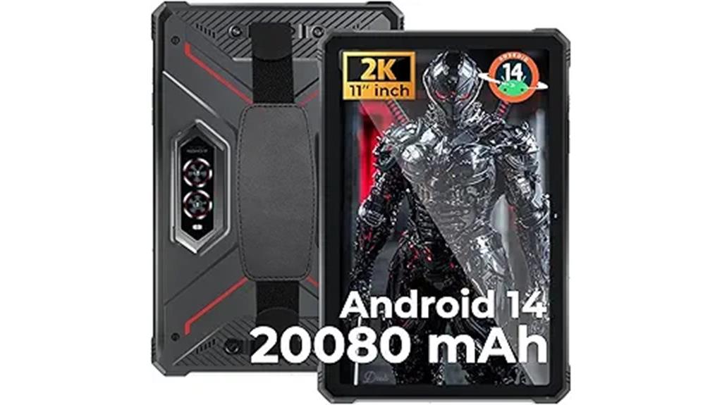 rugged 14 inch android tablet