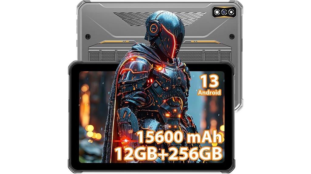 rugged android 13 tablet