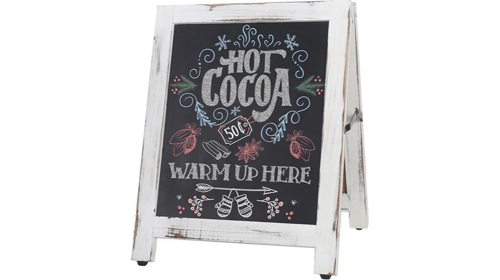 rustic small chalkboard sign