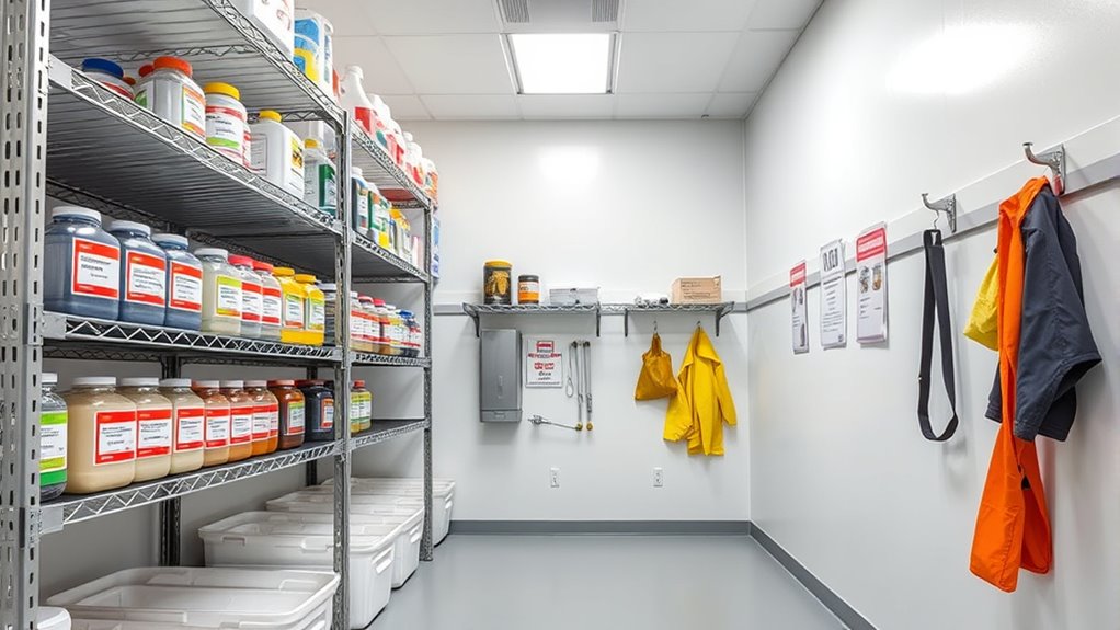 safe chemical storage practices