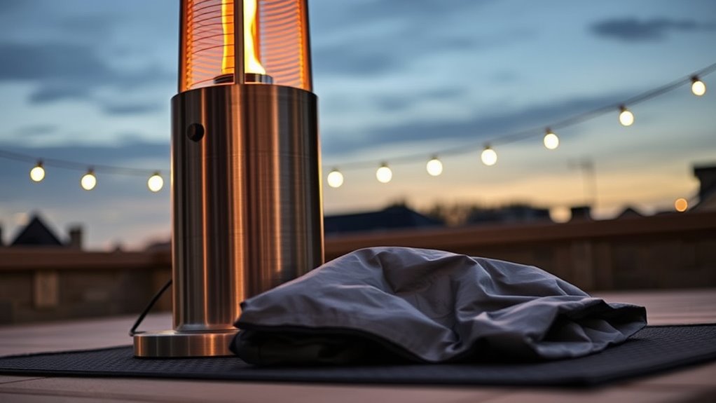 safe outdoor heater operation
