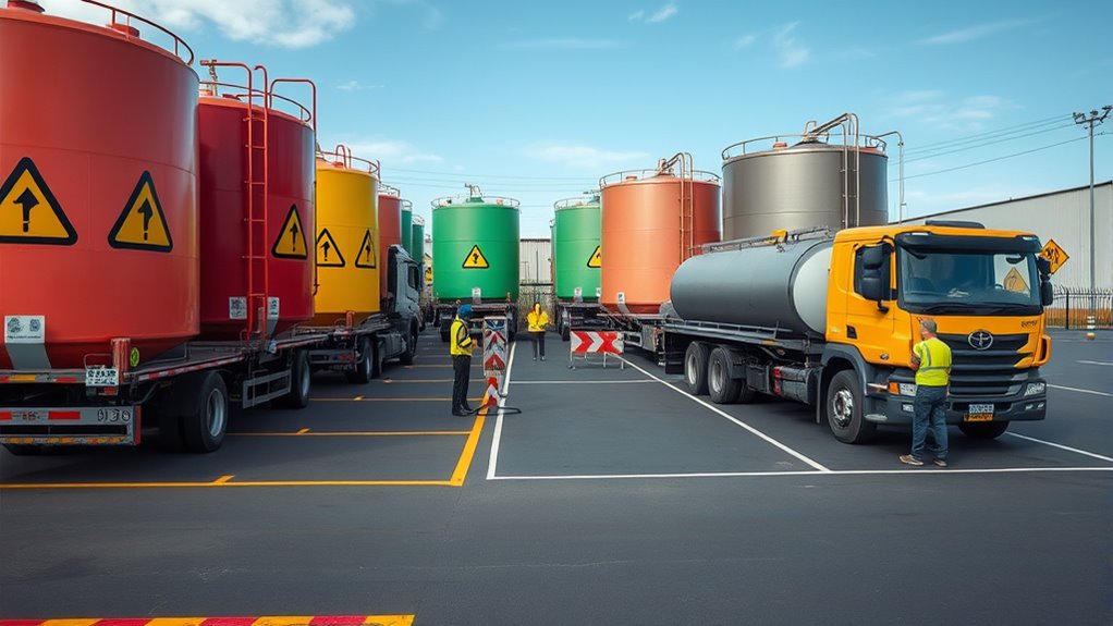 safe waste oil transportation