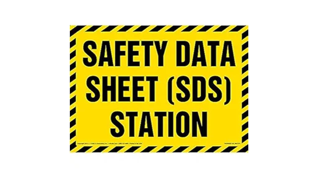 safety information sign station