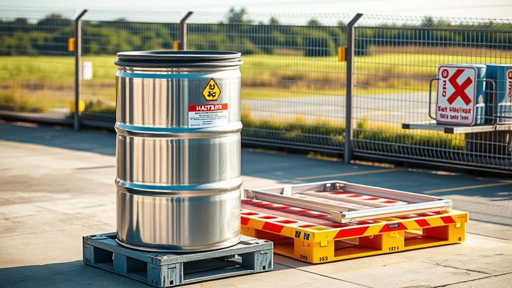 secure labeled storage containers