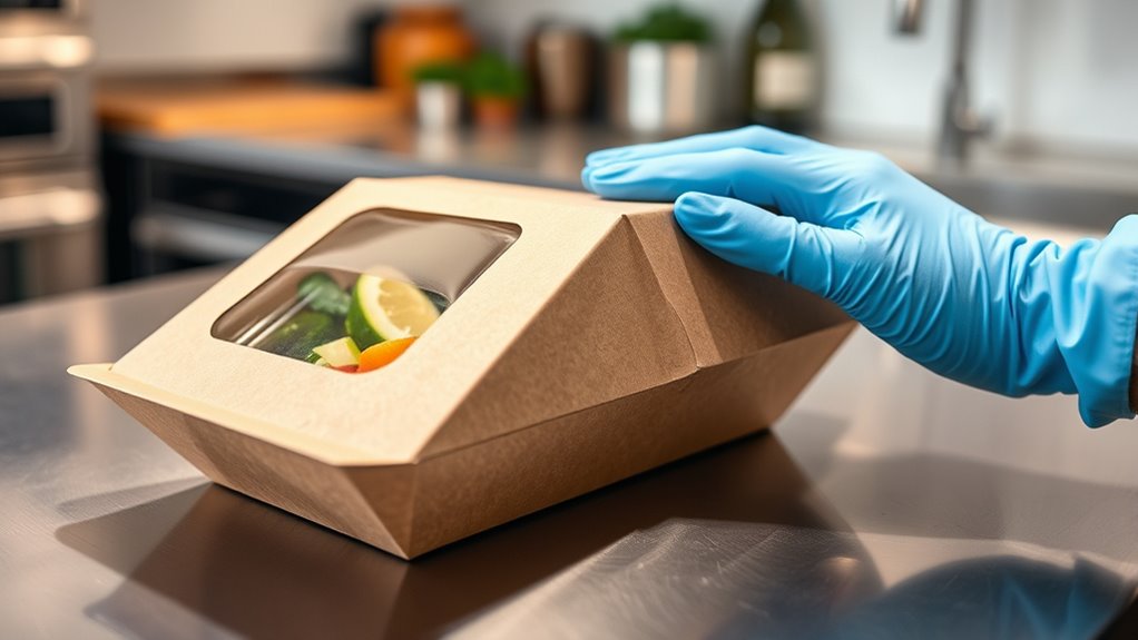 secure leak proof food packaging