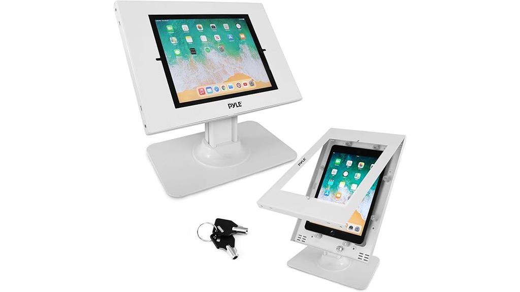 secure tablet lock stand