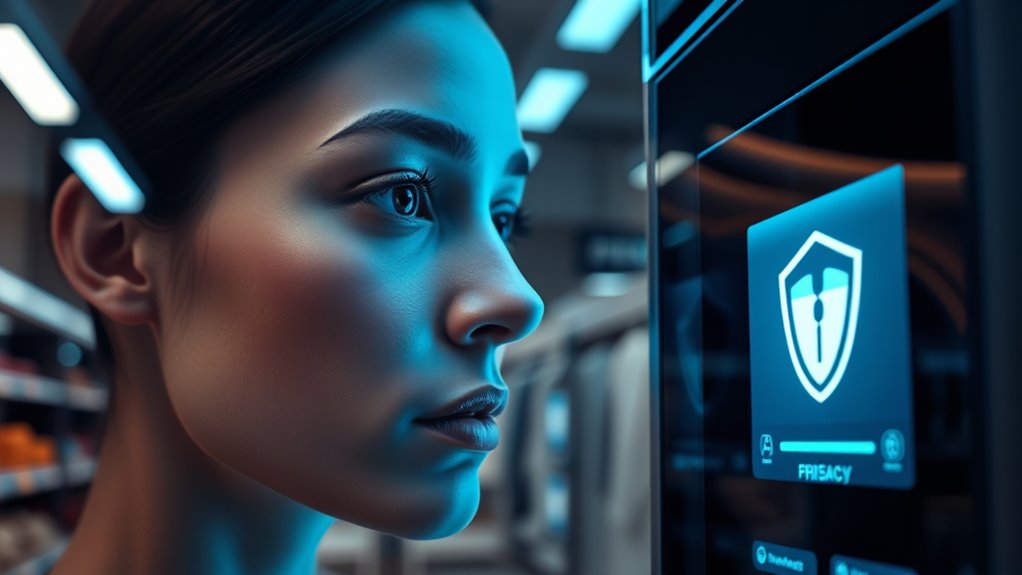 secure transparent facial data