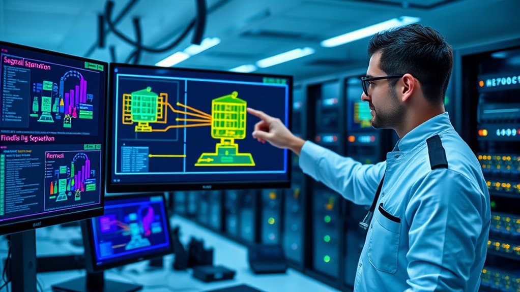 separate networks for security