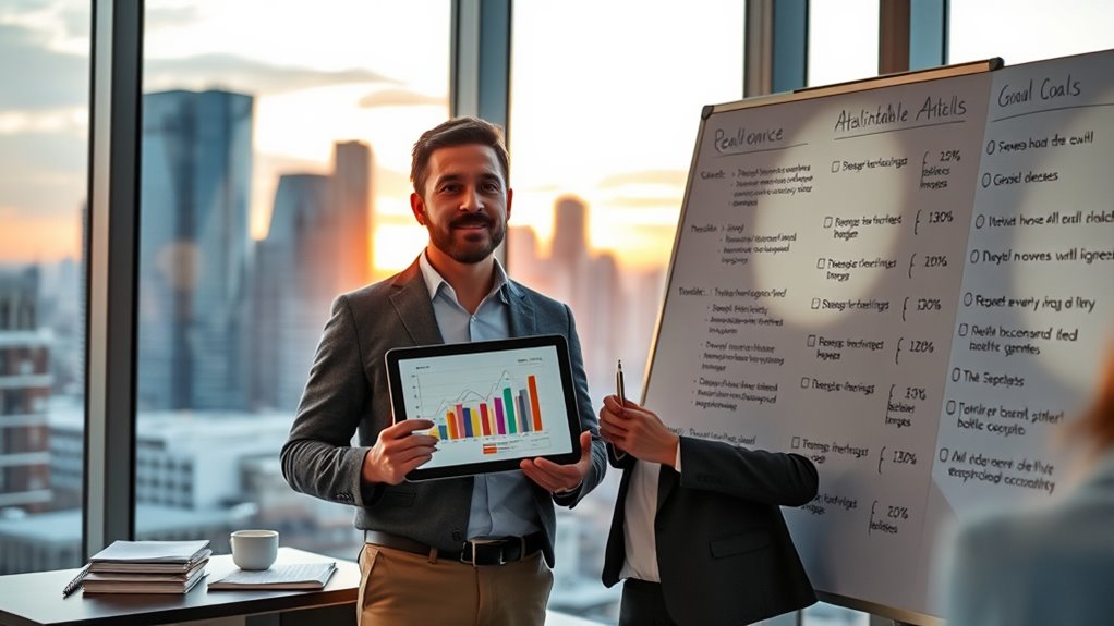 set realistic adaptable goals