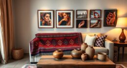 showcase regional artistic accents