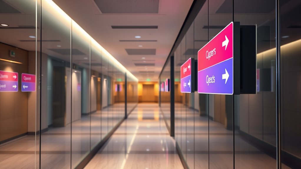 signage review and updates